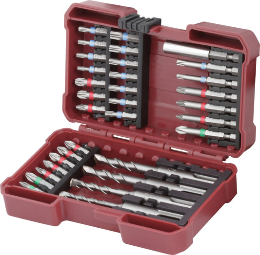 PRO LINE BIT UND BOHR BOX PROFI IMPACT 1/4" S2, 32-TLG. KRAFTWERK