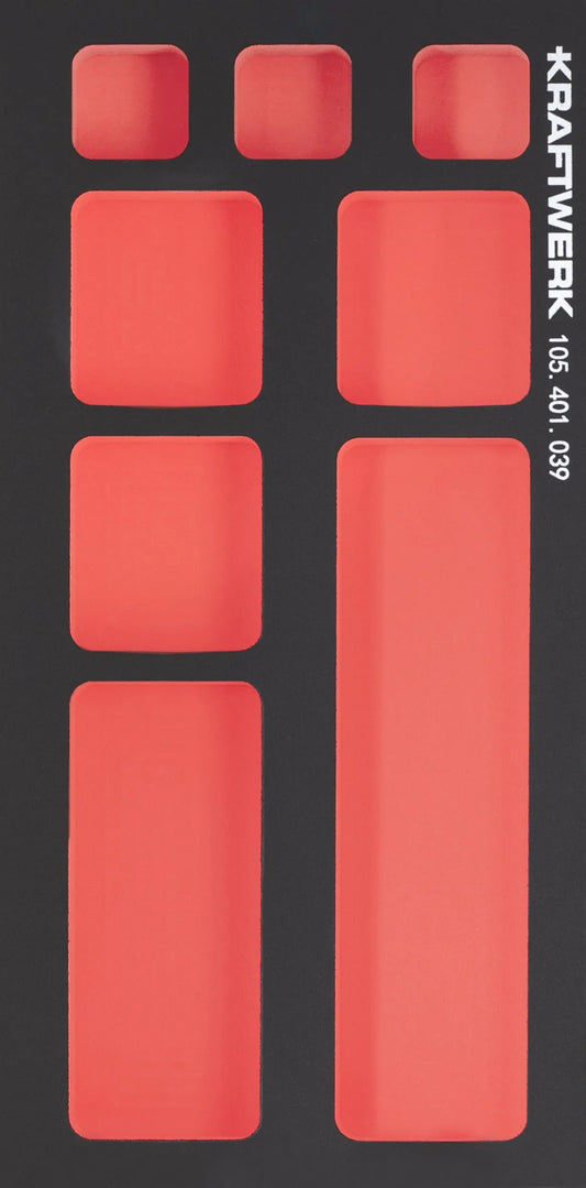PRO LINE EVA3 KLEINTEILE EINLAGE 20X40 CM, 8 FÄCHER KRAFTWERK PRO LINE