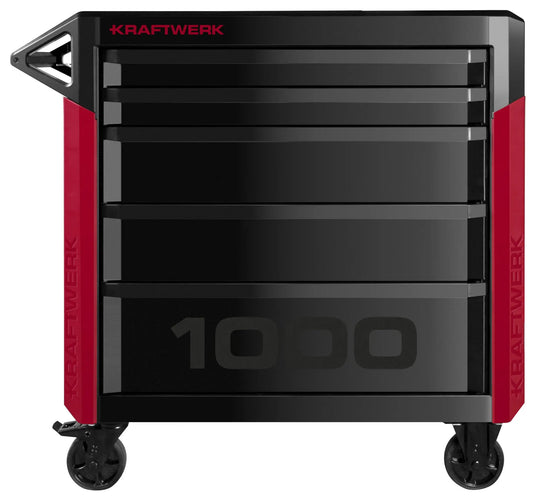 PRO LINE WERKSTATTWAGEN PT1000 5 SCHUBLADEN, LEER KRAFTWERK PRO LINE