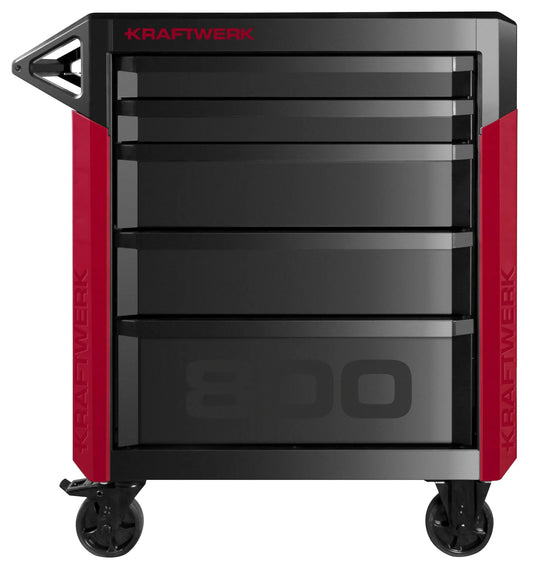PRO LINE WERKSTATTWAGEN PT800 5 SCHUBLADEN, LEER KRAFTWERK PRO LINE
