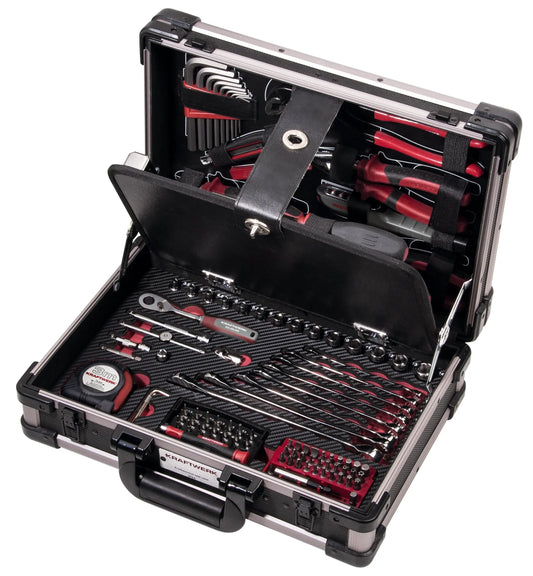PROFI-ALU-WERKZEUGKOFFER KW 123-TLG. KRAFTWERK