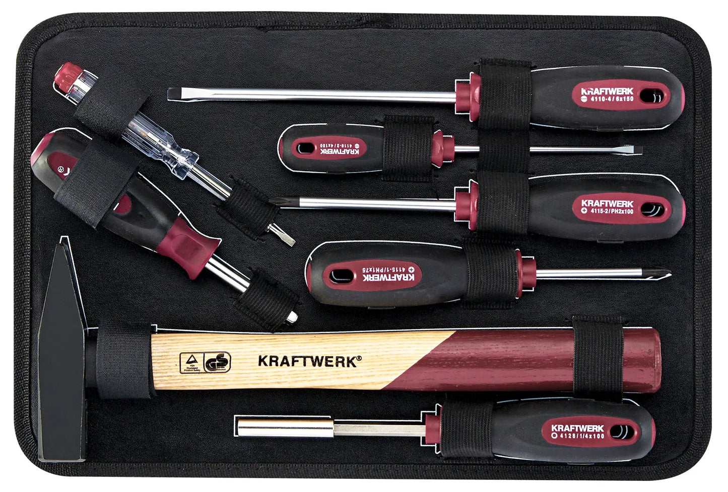 PROFI-ALU-WERKZEUGKOFFER KW 123-TLG. KRAFTWERK