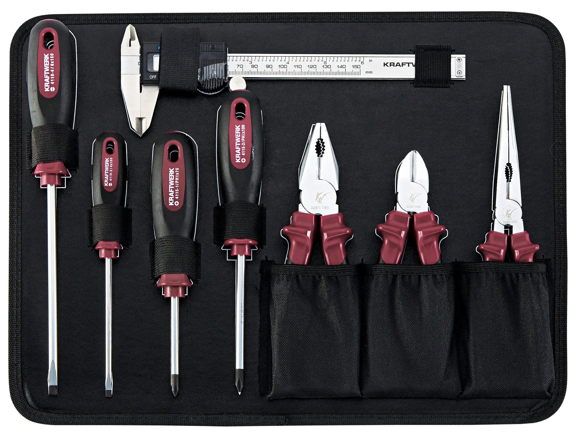 PROFI-ALU-WERKZEUGKOFFER KW 151-TLG. KRAFTWERK