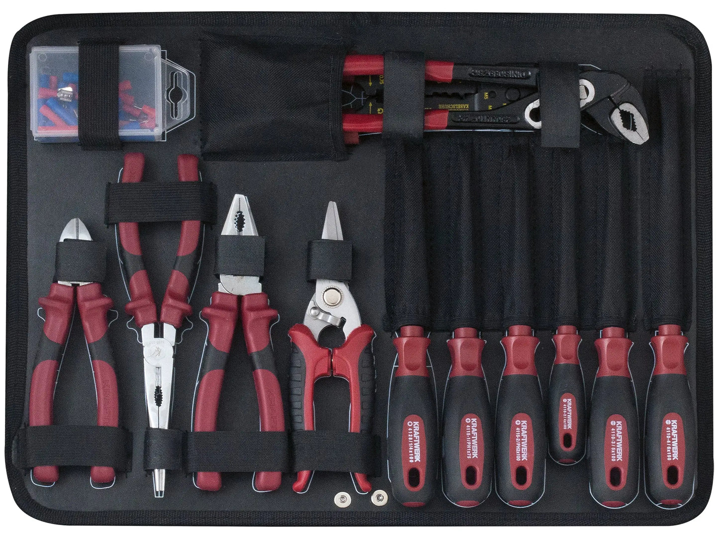 PROFI-ALU-WERKZEUGKOFFER KW/BOSCH 264-TLG. KRAFTWERK