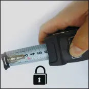 PROFI-ROLLMETER 8 M X 27 MM KRAFTWERK