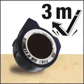 PROFI-ROLLMETER 8 M X 27 MM KRAFTWERK