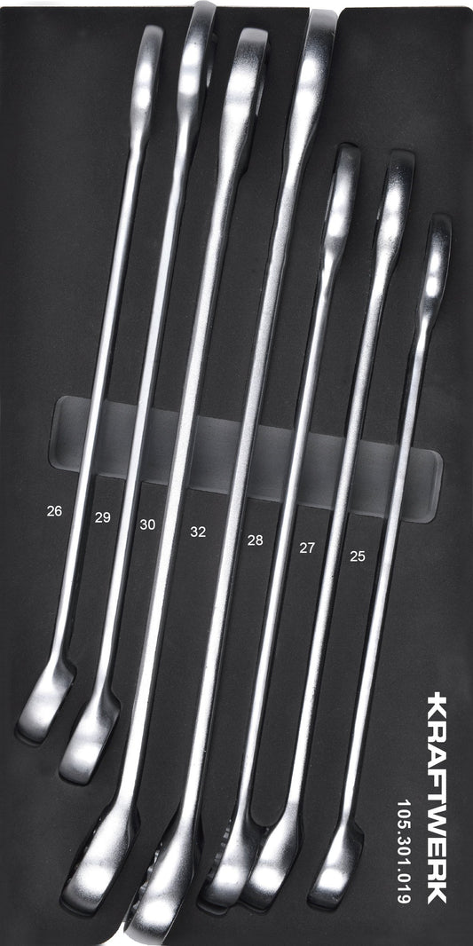 RINGMAULSCHLÜSSELSATZ 7-TLG. 20X40 EINLAGE KRAFTWERK BASIC LINE