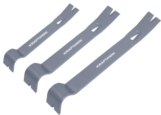 SATZ MIT 3 BRECHSTANGEN AUS KARBONSTAHL 30, 38, 45 CM KRAFTWERK