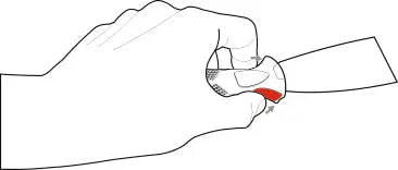 SCHAB-/SCHLAGSPACHTEL 75 MM KRAFTWERK