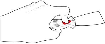 SCHAB-/SCHLAGSPACHTEL 75 MM KRAFTWERK
