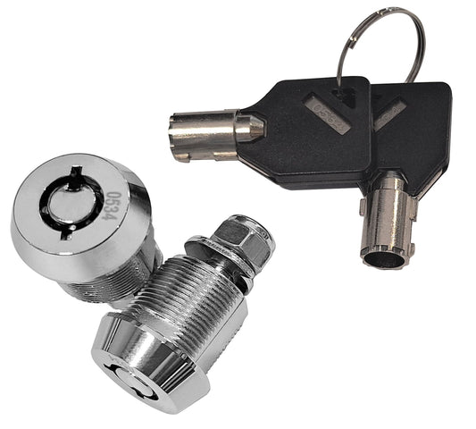 SCHLOSS MIT 2 SCHLÜSSEL, 1X 180°+ 1X 90° KRAFTWERK