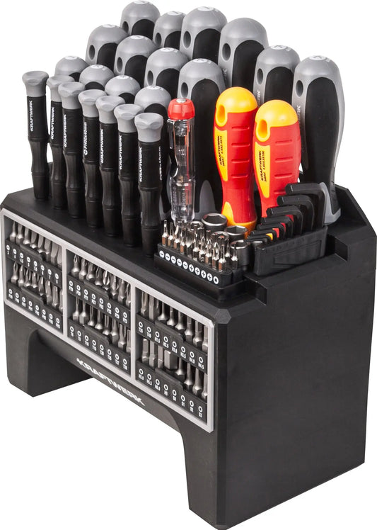 SCHRAUBENDREHER UND BIT SET,114-TLG. KRAFTWERK