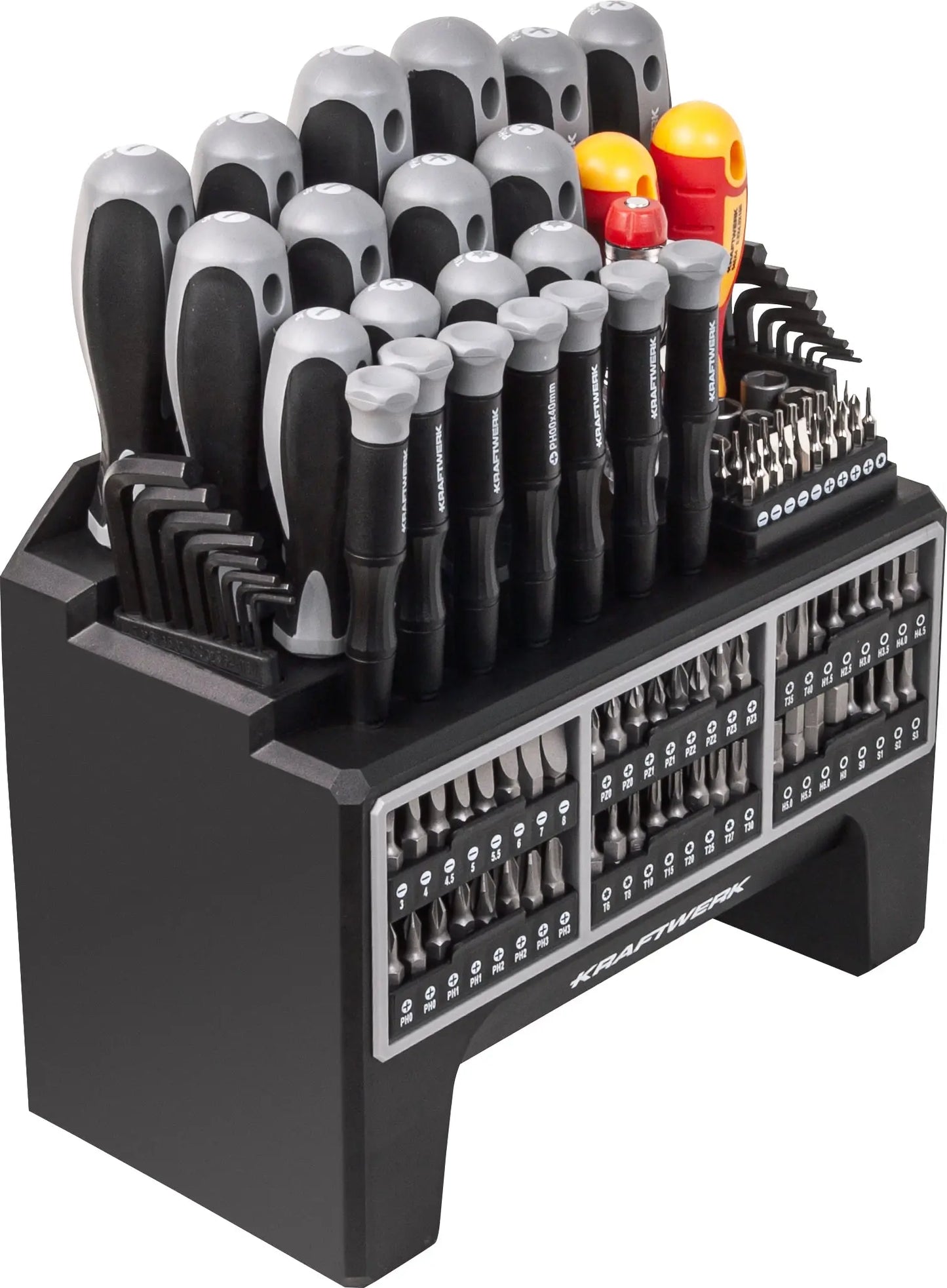 SCHRAUBENDREHER UND BIT SET,114-TLG. KRAFTWERK