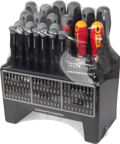 SCHRAUBENDREHER UND BIT SET,114-TLG. KRAFTWERK