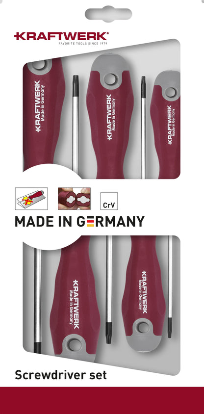 SCHRAUBENDREHERSATZ FÜR TX 5-TLG. KRAFTWERK