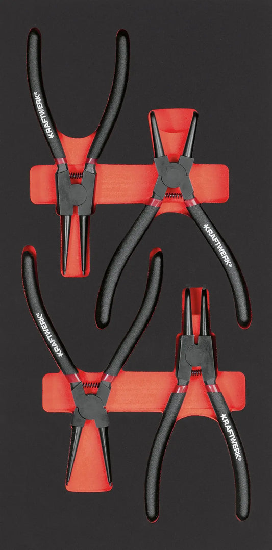 SEEGERING-ZANGENSATZ 4-TLG. 20X40 EINLAGE KRAFTWERK PRO LINE