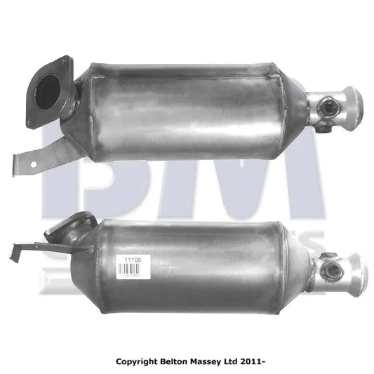 SIC-DPF FÜR NISSAN INTERSTAR 2.5L DIESEL | EURO 4 | OEM: 2001100Q0B BM CATALYSTS