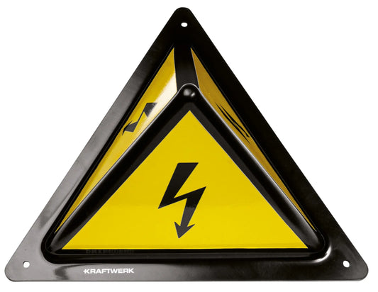 SICHERHEITSSCHILD PYRAMIDE KRAFTWERK