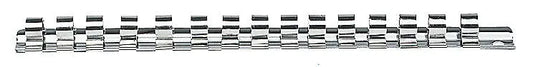 STECKNUSS-SCHIENE 250MM M. 16 CLIPS 3/8" KRAFTWERK
