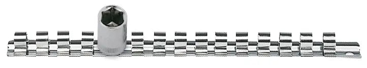STECKNUSS-SCHIENE 250MM M.16 CLIPS 1/4" KRAFTWERK
