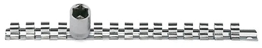 STECKNUSS-SCHIENE 250MM M.16 CLIPS 1/4" KRAFTWERK