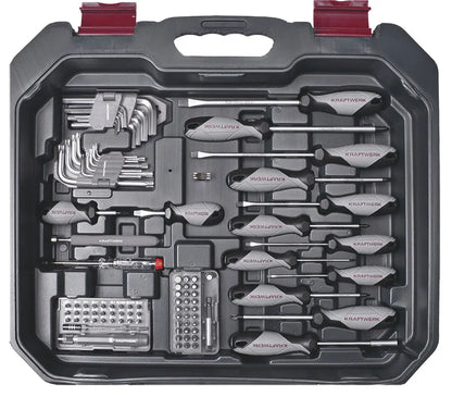 STECKSCHLÜSSEL-SATZ, BASIC, 1/4"+1/2", 266-TLG. KRAFTWERK