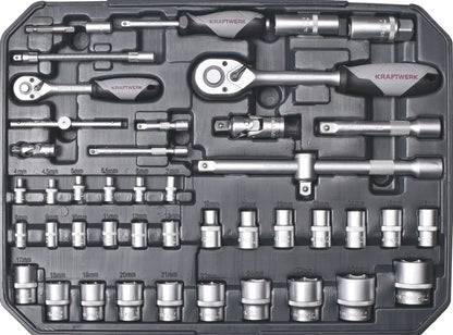 STECKSCHLÜSSEL-SATZ, BASIC, 1/4"+1/2", 266-TLG. KRAFTWERK