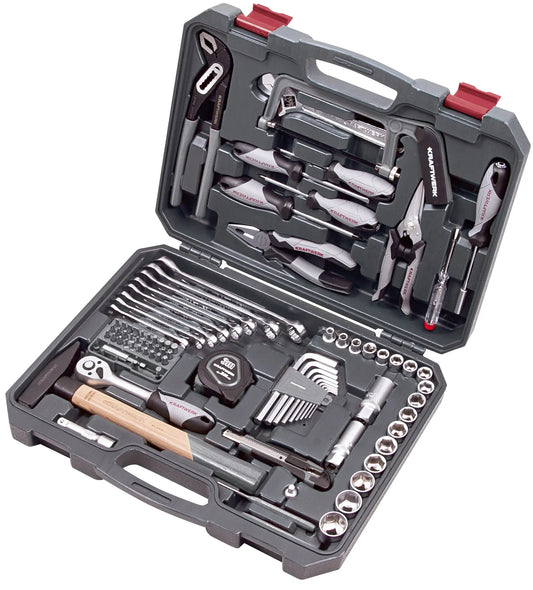 STECKSCHLÜSSEL-SATZ, BASIC, 3/8", 90-TLG. KRAFTWERK