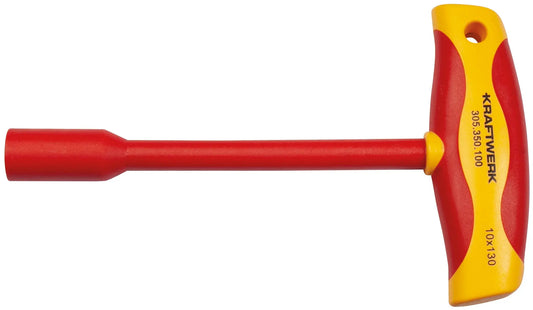 STECKSCHLÜSSEL T-GRIFF SCHRAUBENDREHER 10MM VDE KRAFTWERK