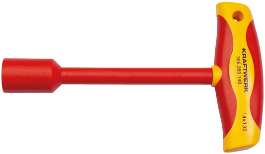 STECKSCHLÜSSEL T-GRIFF SCHRAUBENDREHER 14MM VDE KRAFTWERK