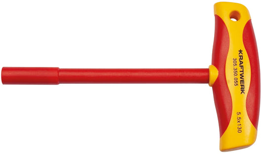 STECKSCHLÜSSEL T-GRIFF SCHRAUBENDREHER 5,5MM VDE KRAFTWERK