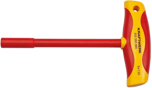 STECKSCHLÜSSEL T-GRIFF SCHRAUBENDREHER 6 MM VDE KRAFTWERK