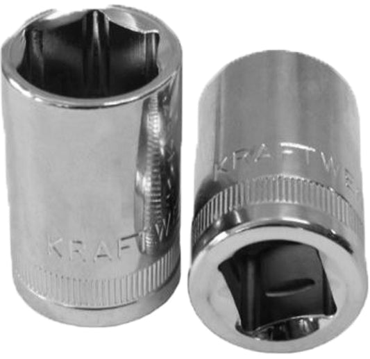 STECKSCHLÜSSEL, 6 PT., 38 MM, 1/2", 3/4" KRAFTWERK