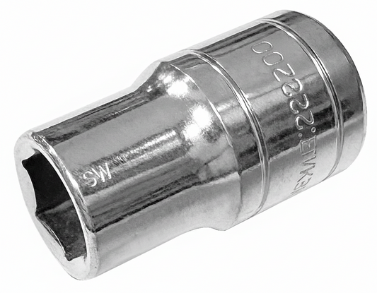 STECKSCHLÜSSEL, 6 PT., 38 MM, 1/2", 3/8" KRAFTWERK