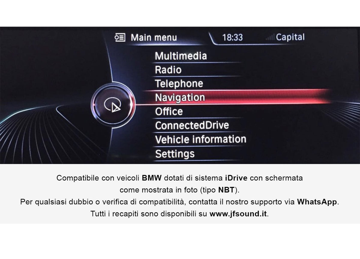 JFSound Android-Autoradio mit Navigation für MINI F55/F56/NBT (2014-2016), 9-Zoll-Display, NBT – Produktansicht 2