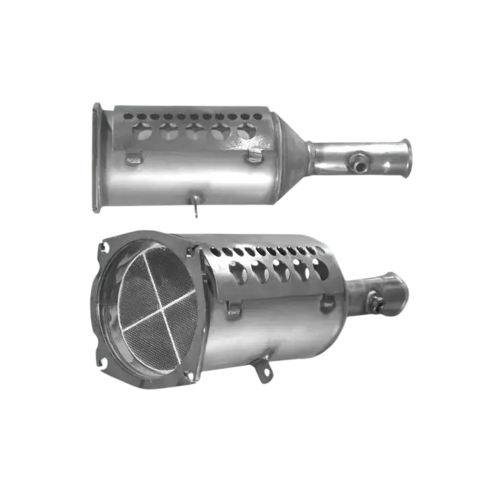 SiC DPF Dieselpartikelfilter Diesel Kat Homologiert E-Prüfzeichen bis EURO 3 oder 4 E-Prüfzeichen für CITROEN C4 2L HDi RHR DW10BTED4 Motor u.a. BM CATALYSTS