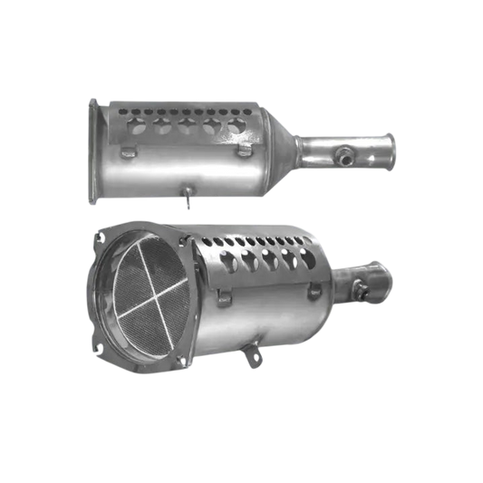 SiC DPF Dieselpartikelfilter Diesel Kat Homologiert E-Prüfzeichen bis EURO 3 oder 4 E-Prüfzeichen für CITROEN C4 2L HDi RHR DW10BTED4 Motor u.a. BM CATALYSTS