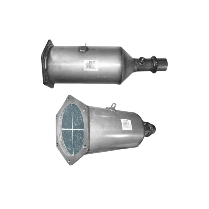 SiC DPF Dieselpartikelfilter Diesel Kat Homologiert E-Prüfzeichen bis EURO 3 oder 4 E-Prüfzeichen für PEUGEOT 607 2L HDi RHS DW10ATED Motor u.a. BM CATALYSTS