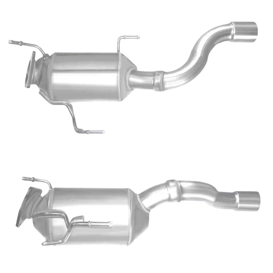 SiC DPF Dieselpartikelfilter Diesel Kat Homologiert E-Prüfzeichen bis EURO 4 E-Prüfzeichen für AUDI Frage 7 3L TDi Quattro V6 CASA; CASB;... BM CATALYSTS