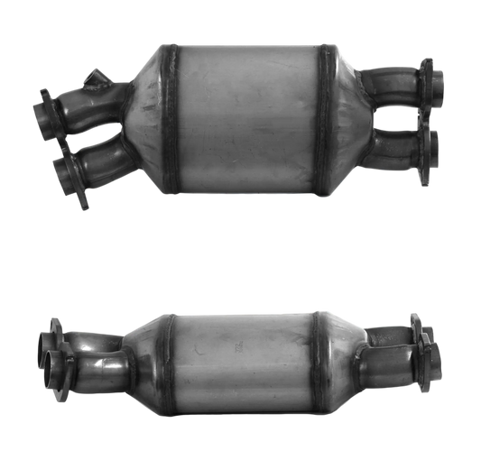 SiC DPF Dieselpartikelfilter Diesel Kat Homologiert E-Prüfzeichen bis EURO 4 E-Prüfzeichen für BMW 535d 3L E61 Touring M57 Motor u.a. BM CATALYSTS