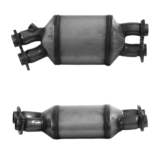 SiC DPF Dieselpartikelfilter Diesel Kat Homologiert E-Prüfzeichen bis EURO 4 E-Prüfzeichen für BMW 535d 3L E61 Touring M57 Motor u.a. BM CATALYSTS