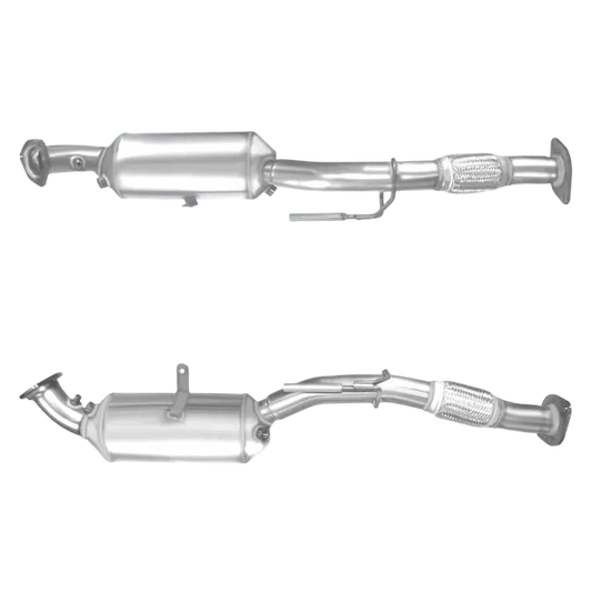 SiC DPF Dieselpartikelfilter Diesel Kat Homologiert E-Prüfzeichen bis EURO 4 E-Prüfzeichen für DODGE NITRO 2.8L CRD Turbo Diesel ENR;... BM CATALYSTS