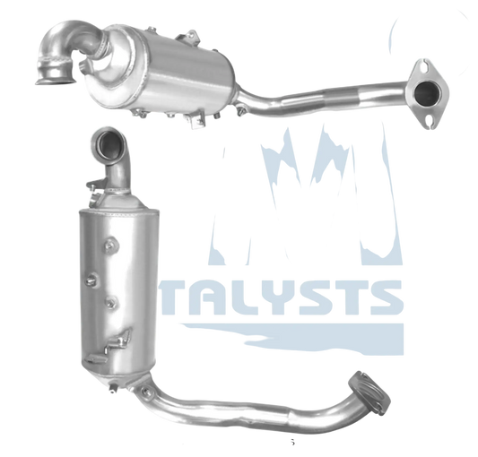 HOMOLOGIERT DIESEL KAT & SIC DPF FÜR FORD FOKUS 1.6L DIESEL | EURO 4 | OEM: 1619831 BM CATALYSTS