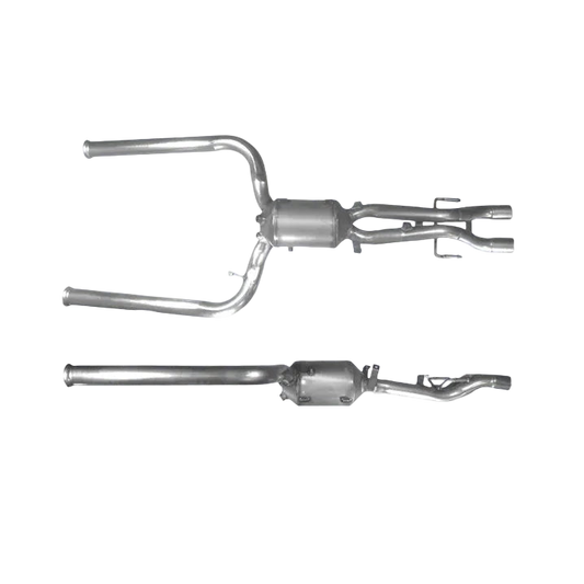 SiC DPF Dieselpartikelfilter Diesel Kat Homologiert E-Prüfzeichen bis EURO 4 E-Prüfzeichen für JAGUAR XF 2.7L Turbodiesel-AJD-Motor u.a. BM CATALYSTS