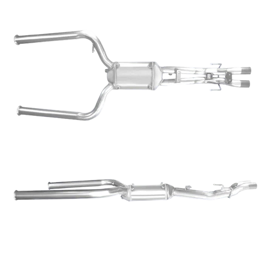 SiC DPF Dieselpartikelfilter Diesel Kat Homologiert E-Prüfzeichen bis EURO 4 E-Prüfzeichen für JAGUAR XJ 2.7L Turbodiesel-AJD-Motor; DPF u.a. BM CATALYSTS