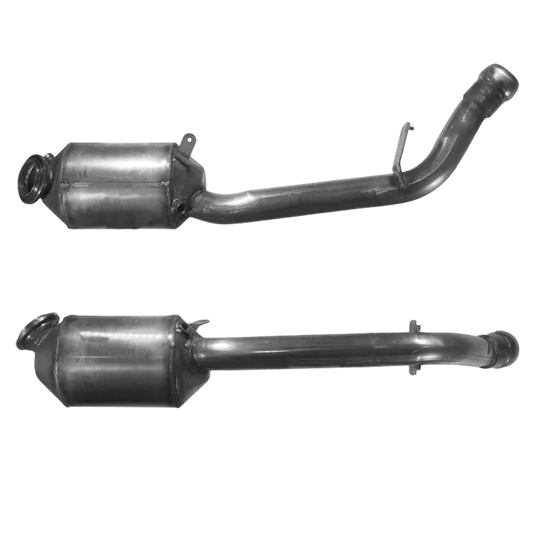 SiC DPF Dieselpartikelfilter Diesel Kat Homologiert E-Prüfzeichen bis EURO 4 E-Prüfzeichen für MERCEDES GL420 4L X164 OM 629.912 Motor CDi... BM CATALYSTS