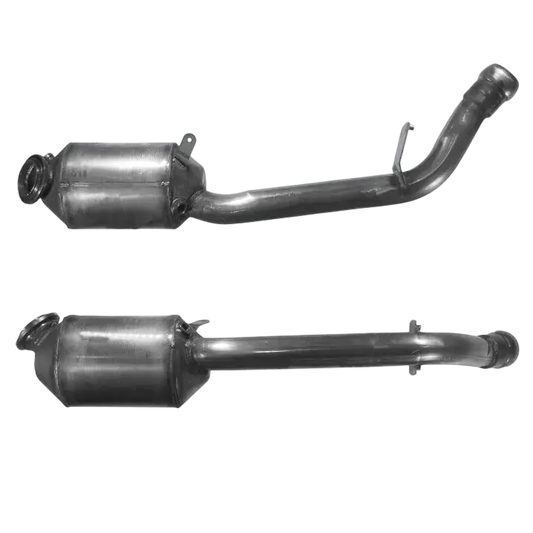SiC DPF Dieselpartikelfilter Diesel Kat Homologiert E-Prüfzeichen bis EURO 4 E-Prüfzeichen für MERCEDES GL420 4L X164 OM 629.912 Motor CDi... BM CATALYSTS