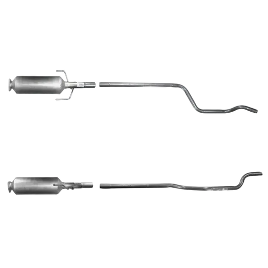 SiC DPF Dieselpartikelfilter Diesel Kat Homologiert E-Prüfzeichen bis EURO 4 E-Prüfzeichen für OPEL MERIVA A 1.3L CDTi Z13DTJ-Motor u.a. BM CATALYSTS