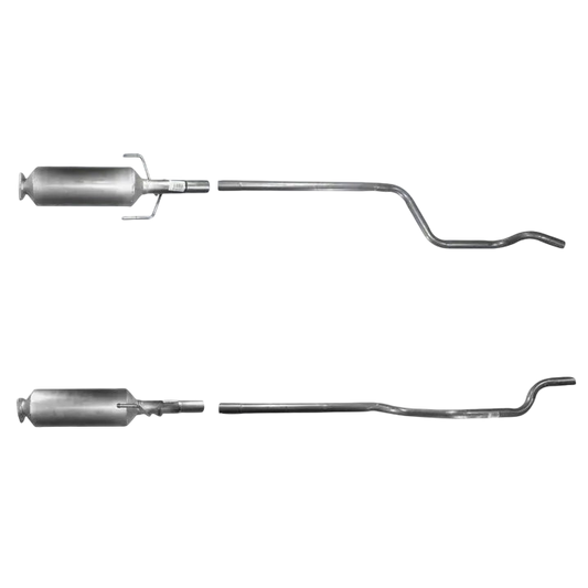 SiC DPF Dieselpartikelfilter Diesel Kat Homologiert E-Prüfzeichen bis EURO 4 E-Prüfzeichen für OPEL MERIVA A 1.3L CDTi Z13DTJ-Motor u.a. BM CATALYSTS