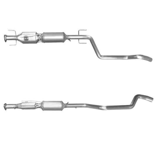 SiC DPF Dieselpartikelfilter Diesel Kat Homologiert E-Prüfzeichen bis EURO 4 E-Prüfzeichen für OPEL ZAFIRA B 1.9L CDTi Z19DTH Motor Kat & DPF... BM CATALYSTS